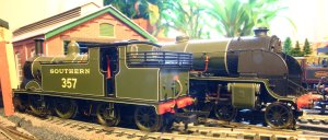 Southern Hornby M7 357 and Hornby N15 736 Excalibur