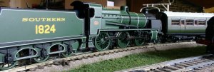 Bachmann N class 1824 tender-first