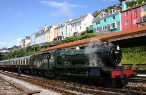 Paignton and Dartmouth Railway - Kingswear - 4936 Kinlet Hall