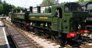 South Devon Railway (Buckfastleigh) GWR Pannier Tank 64xx class 6430 & 1366 class  1369