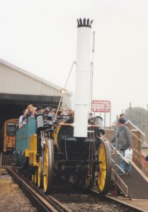 Ashford Open Day 1992 - NRM Replica of the Rocket