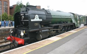 2011 - Eastleigh - A1 class - 60163 Tornado - Cathedrals Express - BR Brunswick Green