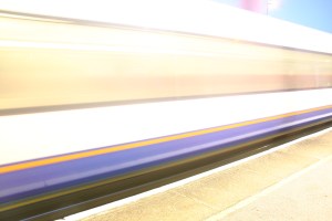 South West trains passing train 15th October 2012