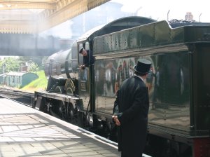 2011 - Great Central Railway - Loughborough - GWR 49xx Hall class - 4953 Pitchford Halll (real Sir Topham Hatt?)