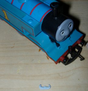 Thomas the Tank Engine Movember at Locoyard (Step One)