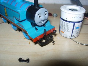 Thomas the Tank Engine Movember at Locoyard (Step Two)