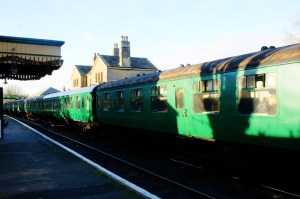 2012 - Watercress Line - Alresford  - SR green mark one carriages