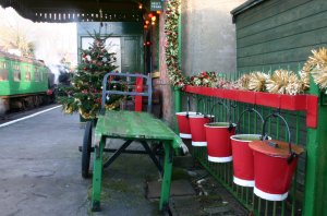 2012 - Watercress Railway - Alresford - Ex - SR U class - 31806 - Christmas Tree
