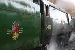 2012 - Watercress Line - Ropley - Ex-SR unrebuilt West Country class - 34007 Wadebridge