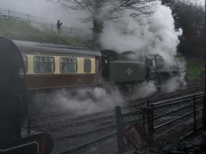 2011 - Watercress Line - Ropley - BR standard class 5MT 73096 & ex-SR U class 31806