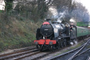 2012 - Watercress Railway - Santa Special - Ropley - Ex - SR U class - 31806