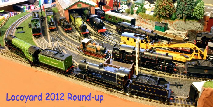 Locoyard - 00 scale model layout - December 2012