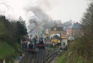 2011 - Watercress Line - Alresford - 3717 City of Truro, 9017 Earl of Berkeley & 31806