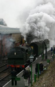 2013 Great Spring Steam Gala - Watercress Line - Ropley - GWR 5101 class Prairie Tank - 5164