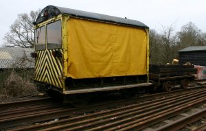 2013 Great Spring Steam Gala - Watercress Line - Medstead & Four Marks - Wagon Works - Wickham Type 27 Trolley Car