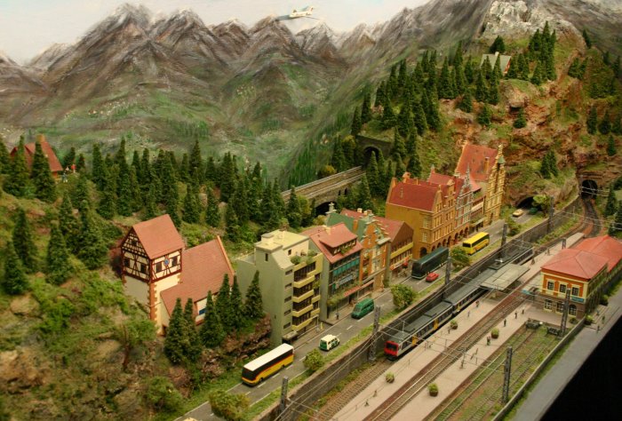 2013 - Solent Model Railway Group - Eurotrack Model Exhibition - Unserstadt