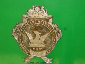 NSWGR C 3801 (463 loco to be built by Clyde Engineering Plate) - copyright Thomas Barnes