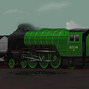 The British Railway Stories - 60114 WP Allen - copyright Simon Martin