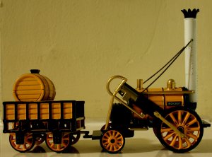 Corgi - Stephenson's Rocket (1)