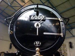 Nick Littlewood - GWR King class - 6000 King George V - NRM - 6th October 2012 smokebox door
