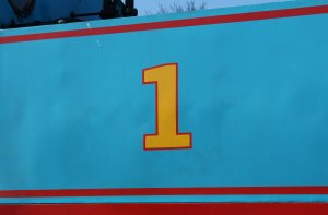 Watercress Line - 2013 - Ropley - 1 Thomas the Tank Engine (water tank number)