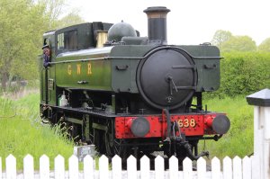2013 - Kent and East Sussex Railway - Tenterden Town - GWR 16xx - 1638