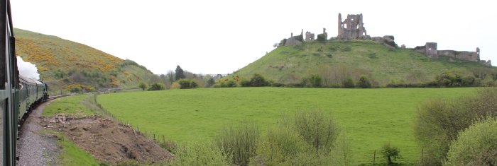 2013 - Swanage Railway - Norden to Corfe Castle - Rebuilt West Country class - 34028 Eddystone
