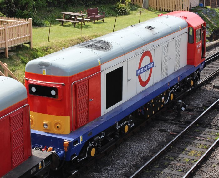 2013 - Swanage Railway - Swanage - class 20 - 20227 London Underground