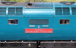2013 - Swanage Railway - Swanage - Deltic class 55 - 55019 (D9019) Royal Highland Fusilier