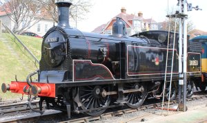 2013 - Swanage Railway - Swanage - Ex-LSWR M7 class - 30053 (BR lined late crest)