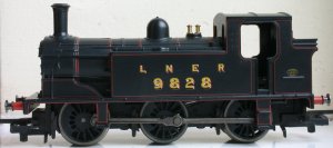 Hornby Railroad - LNER J83 - model review - 9828 (profile)