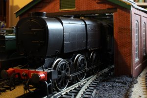 Locoyard - Hornby - Southern Bulleid Q1 class - C1 (on-shed)