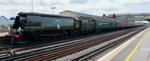 2013 - Mainline Bath and Bristol - Eastleigh - UnrebuiltBattle of Britain class - 34067 Tangmere
