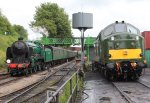 2013 - Watercress Line - Ropley - Schools class - 925 Cheltenham & Class 37 - D6836