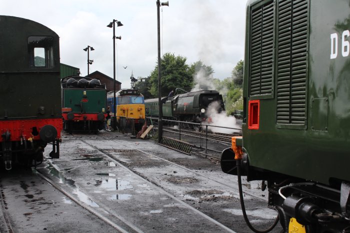 2013 - Watercress Line - Ropley - Unrebuilt West Country class - 34007 Wadebridge