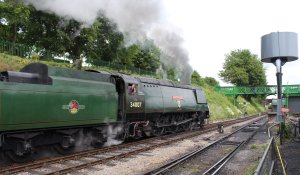 2013 - Watercress Line - Ropley - Unrebuilt West Country class - 34007 Wadebridge