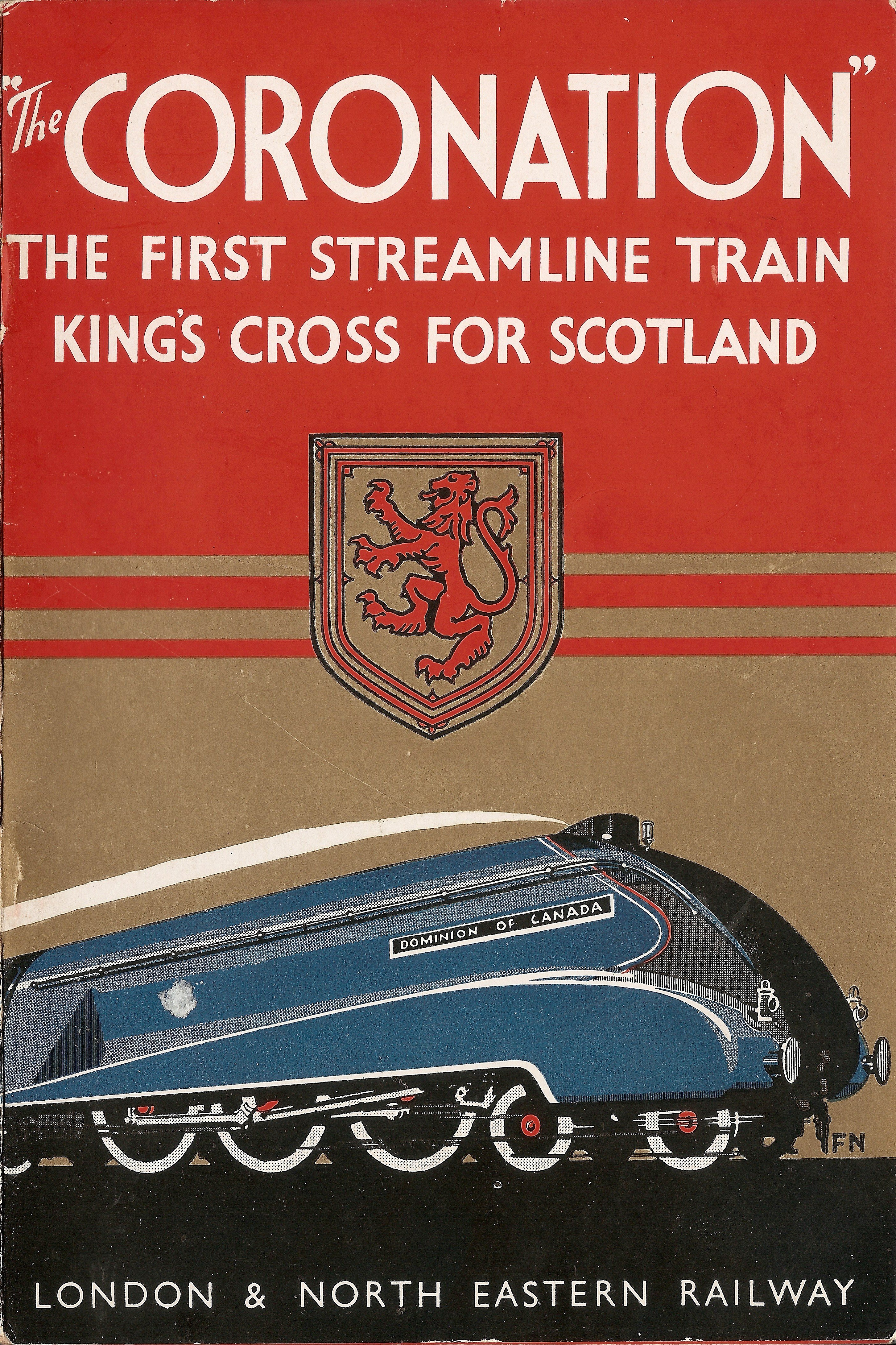 Coronation 1937 LNER Brochure courtesy of Nick Littlewood | Loco Yard