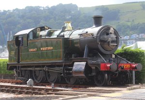 2013 Paignton and Dartmouth Railway - Kingswear - GWR 52xx 2-8-0T Class - 5239 Goliath