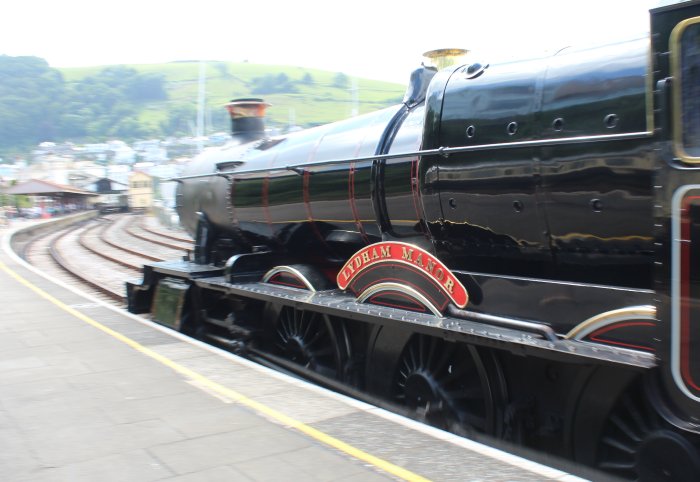 2013 Paignton and Dartmouth Railway - Kingswear - BR 72xx 4-6-0 Class - 7827 Lydham Manor