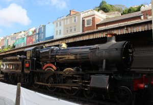 2013 Paignton and Dartmouth Railway - Kingswear - BR 72xx 4-6-0 Class - 7827 Lydham Manor