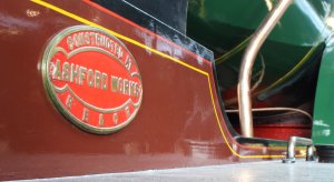 2013 National Railway Museum York - The Great Gathering - SECR D Class 4-4-0 737 works plate