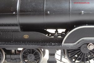 Bachmann class D11 62663 Prince Albert 31-146 review (internal motion detail)