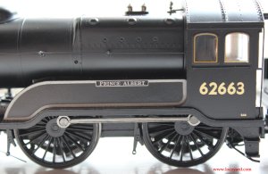 Bachmann class D11 62663 Prince Albert 31-146 review (name and splasher)