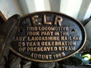 The plaque found on Canadian Pacific 