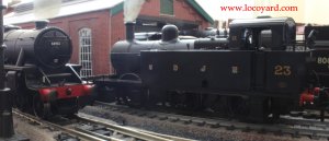 Locoyard - Bachmann SDJR Jinty tank 23 (on shed)