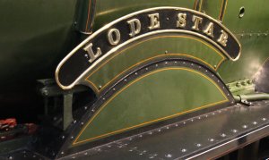 2013 - STEAM Museum of the GWR - Swindon - 4000 class 4003 Lode Star name plate
