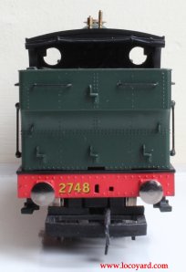 Locoyard Review - Hornby Railroad 2721 Open Cab Dean Pannier Tank - 2748 (rear)