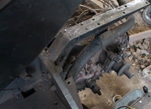 Merchant Navy class - 35005 Canadian Pacific -  Eastleigh Dec 2013 (cylinder)