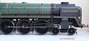Locoyard Review - Hornby BR Standard 8P class - 71000 Duke of Gloucester (profile & Caprotti valve gear)