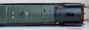 Locoyard Review - Hornby BR Standard 8P class - 71000 Duke of Gloucester (top of boiler)